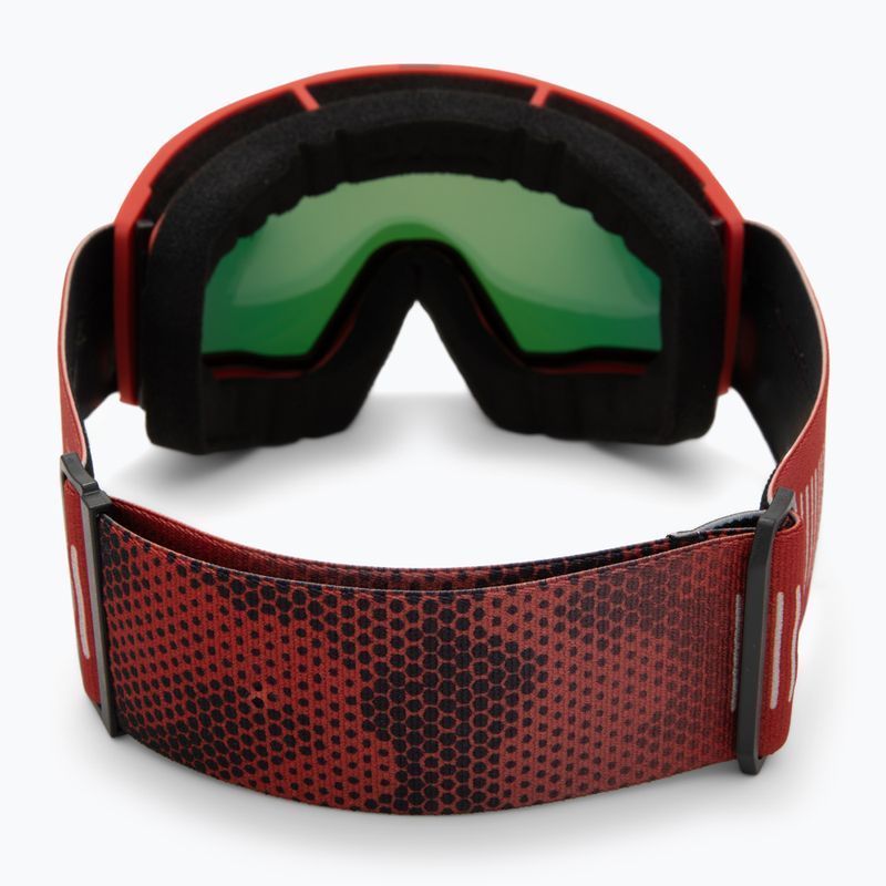 Skibrille UVEX Blast FM red matt/mirror red 3