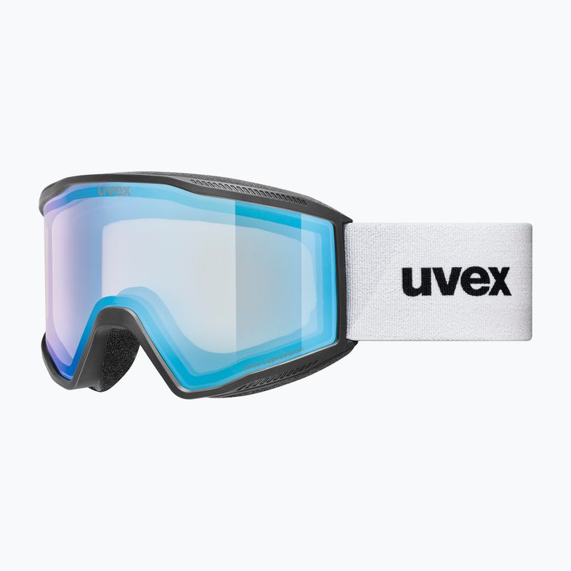 Skibrille UVEX Blast FM black matt/mirror blue 5