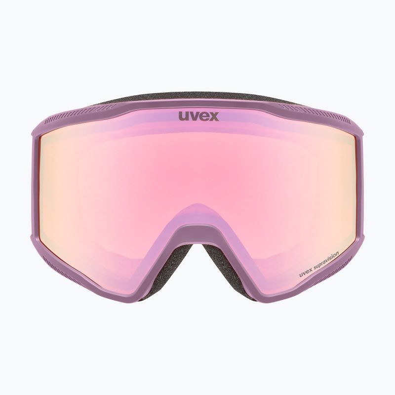 Skibrille UVEX Blast FM plum matt/mirror purple 2