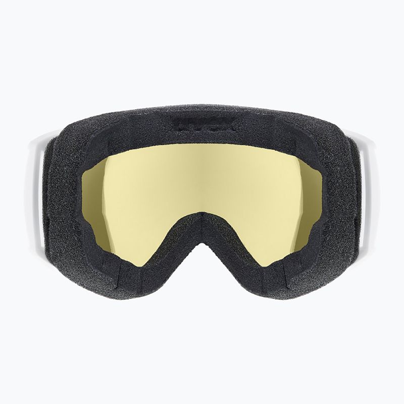 Skibrille UVEX Victorious FM S1 white matt/mirror rose 3
