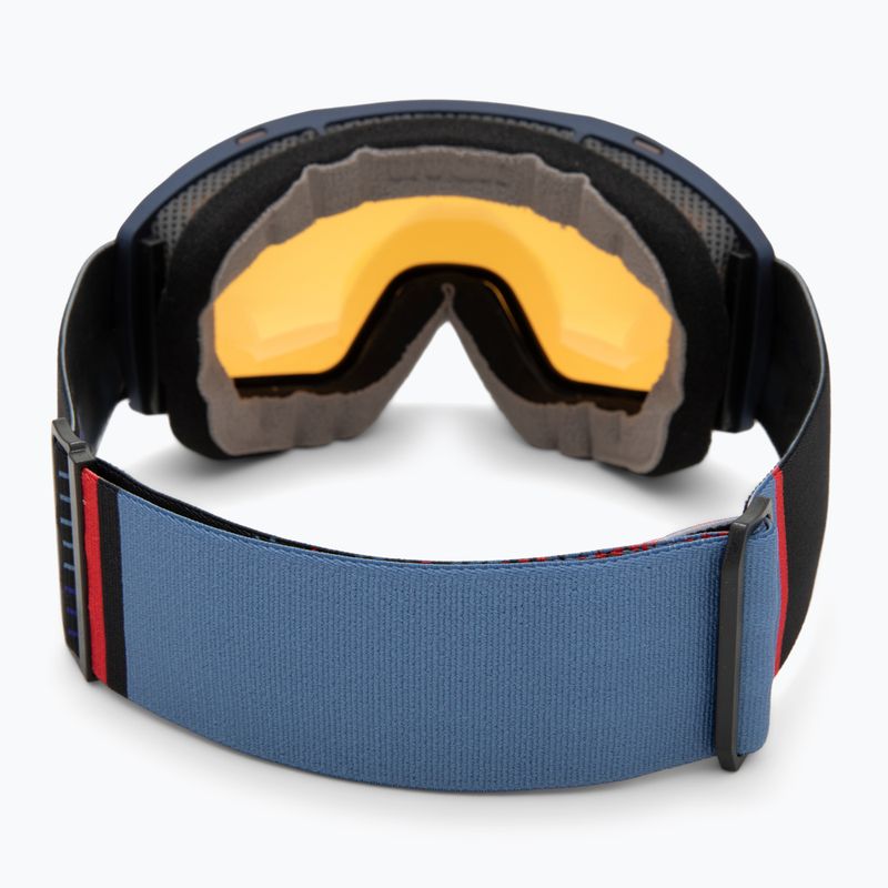 Skibrille UVEX Victorious FM dust blue matt/mirror sapphire 3