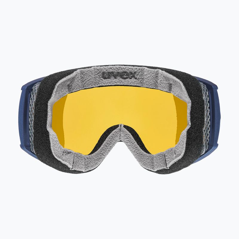 Skibrille UVEX Victorious FM dust blue matt/mirror sapphire 7