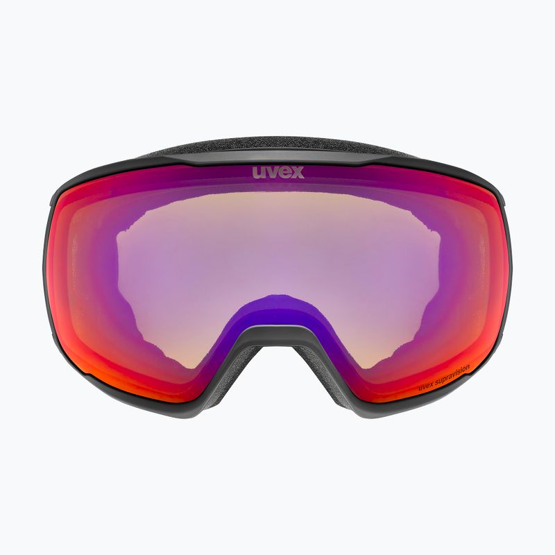 Skibrille UVEX Victorious FM matt black/mirror ruby 6
