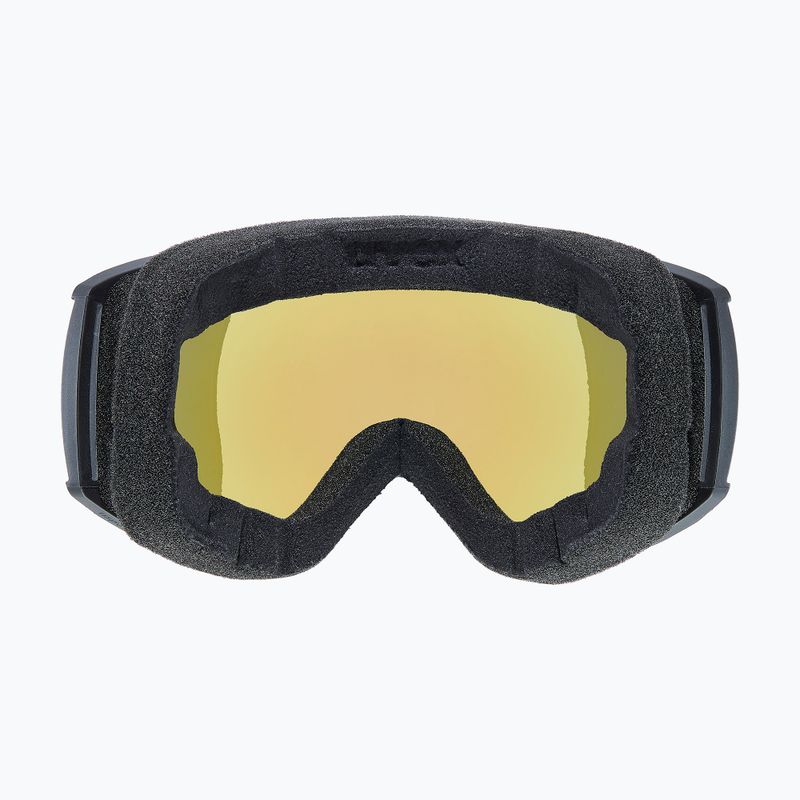 Skibrille UVEX Victorious FM black matt/mirror blue 7