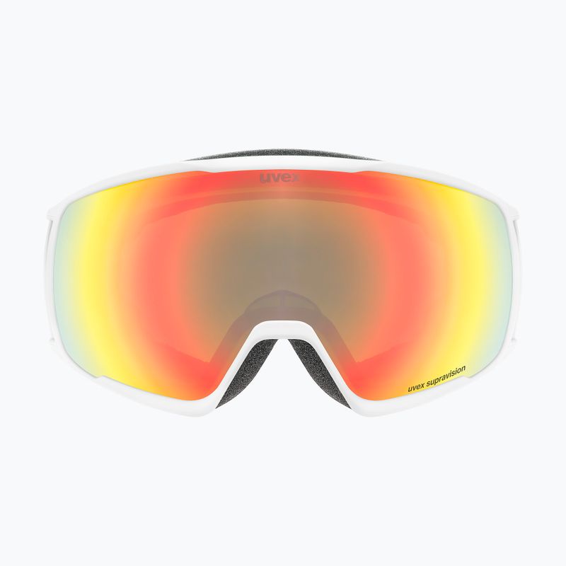 Skibrille UVEX Victorious S FM white matt/mirror orange 6