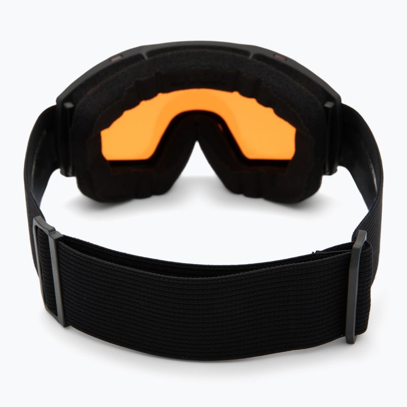 Skibrille UVEX Victorious S FM black matt/mirror blue 3