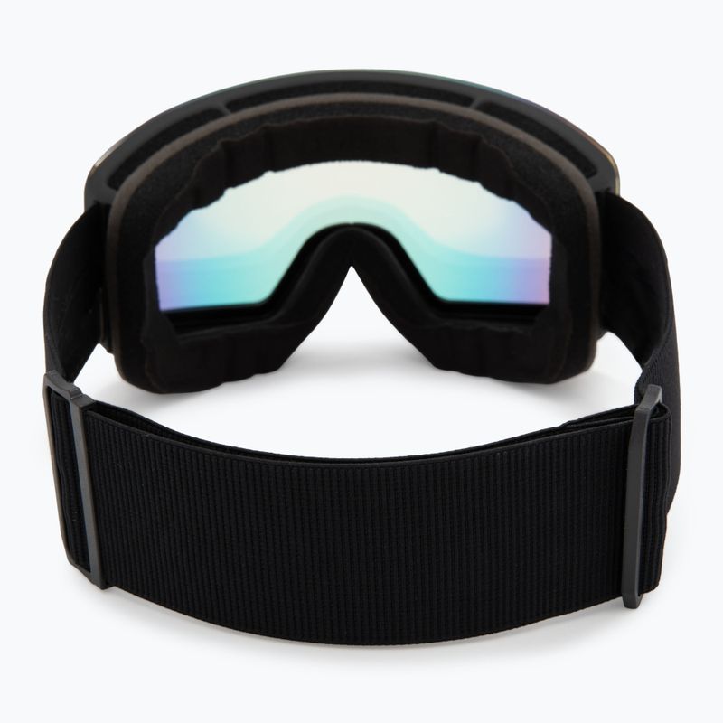 Skibrille UVEX Provoqe V black matt/vario rainbow mirror 3