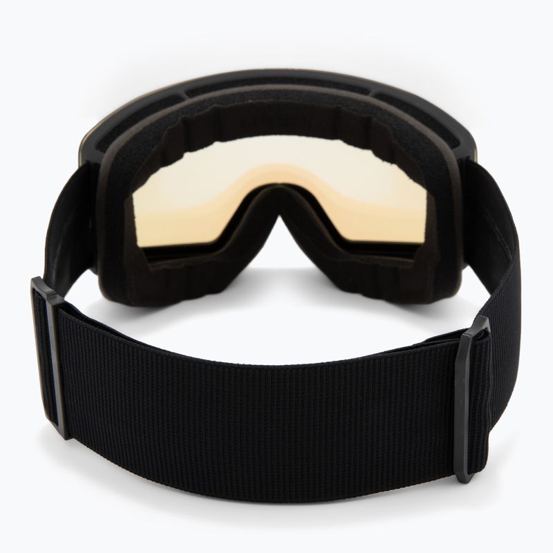 Skibrille UVEX Provoqe V black matt/vario blue mirror 3