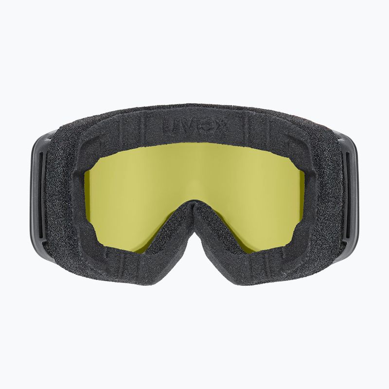 Kinder-Skibrille UVEX Pwdr FM black matt/mirror ruby/green/clear 3