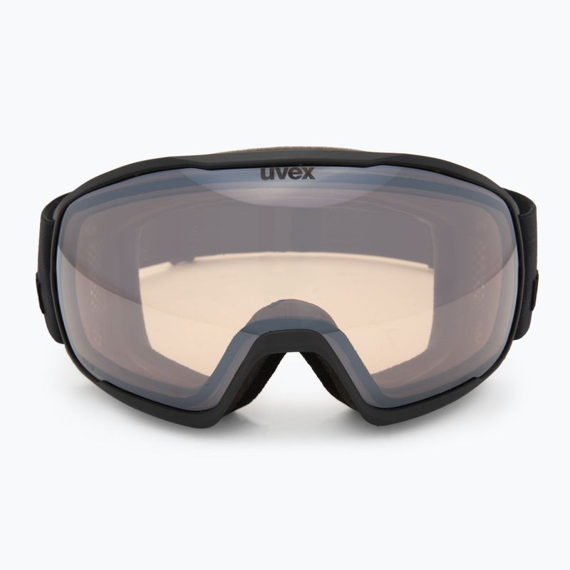 Skibrille UVEX Victorious V black matt/vario silver mirror 2