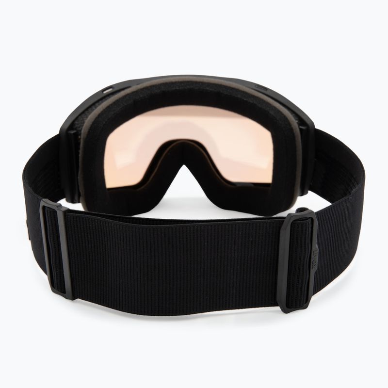 Skibrille UVEX Victorious V black matt/vario green mirror 3