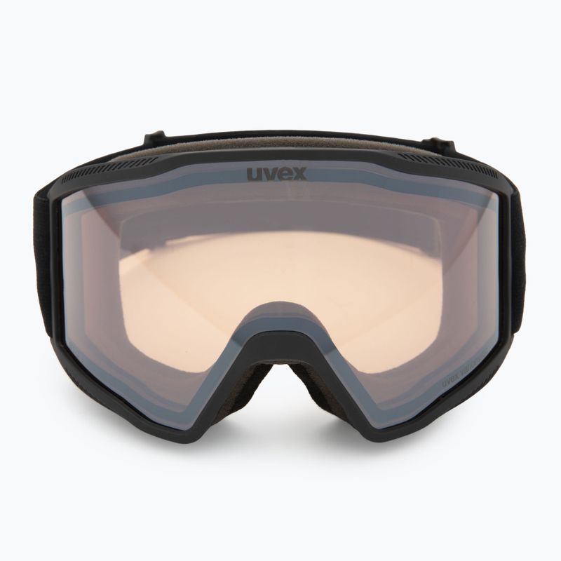 Skibrille Uvex Blast V black matt/vario silver mirror 2