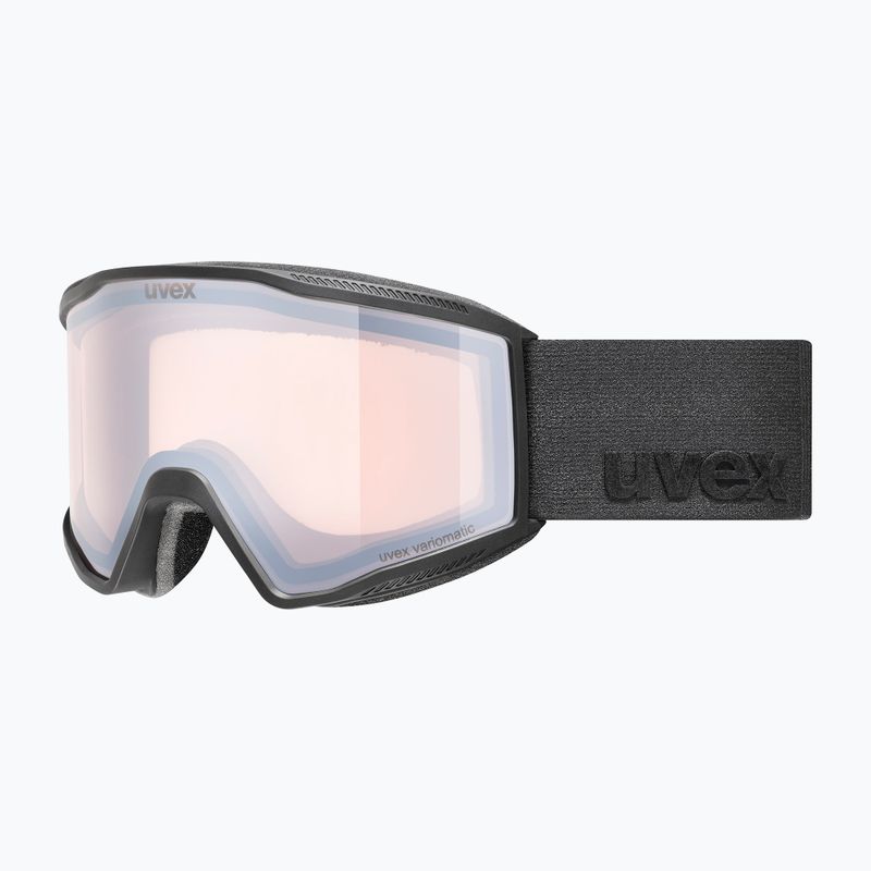 Skibrille Uvex Blast V black matt/vario silver mirror 5