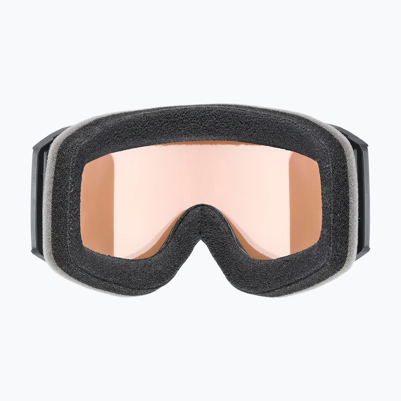 Skibrille Uvex Blast V black matt/vario silver mirror 7