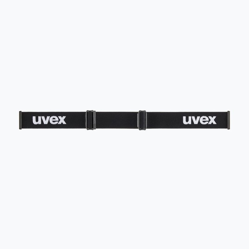 Skibrille UVEX Athletic LGL black matt/yellow/clear 4