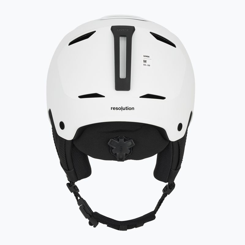 Skihelm UVEX Resolution white matt 4