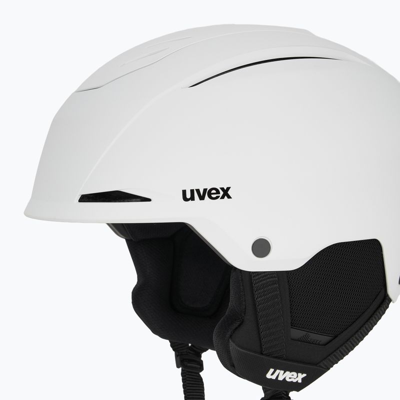 Skihelm UVEX Resolution white matt 7