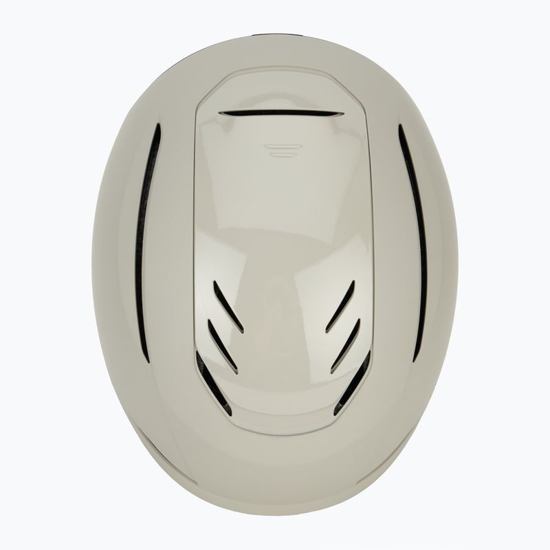 Skihelm UVEX Resolution warm grey/black matt 6