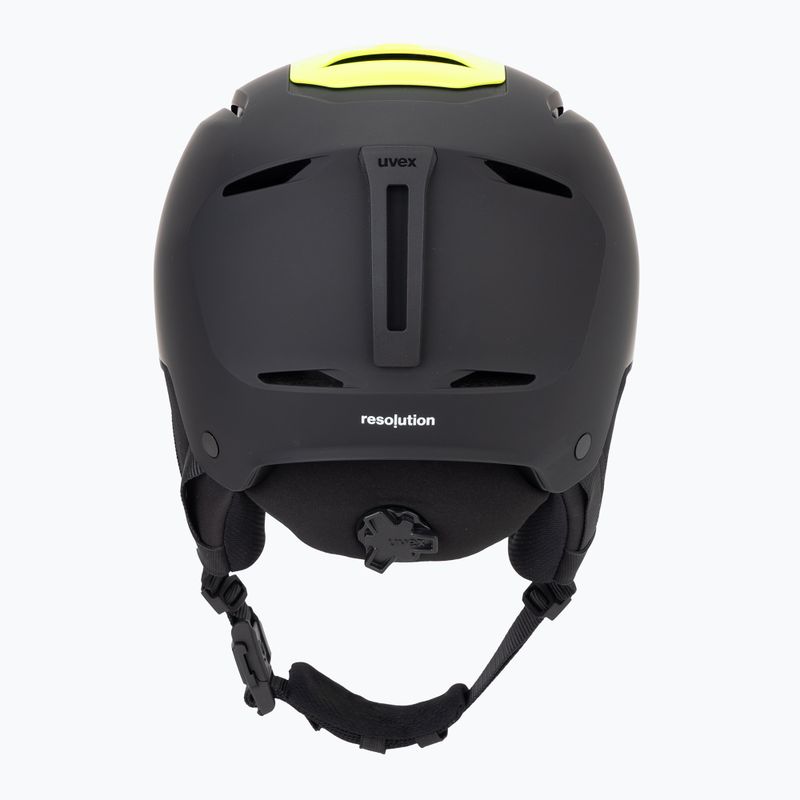 Skihelm UVEX Resolution black/electrum gradient matt 4