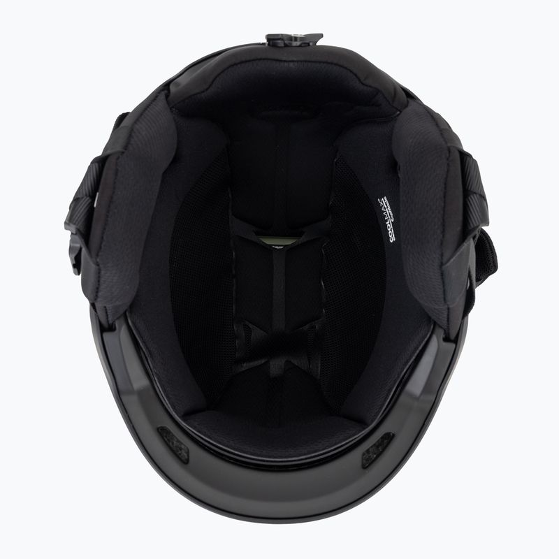 Skihelm UVEX Resolution black/electrum gradient matt 5