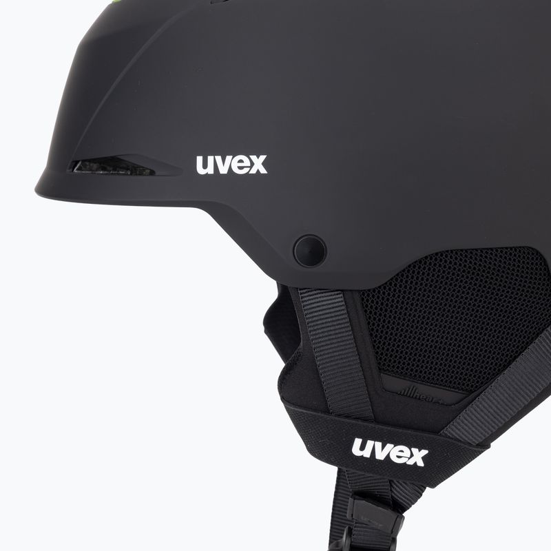 Skihelm UVEX Resolution black/electrum gradient matt 7
