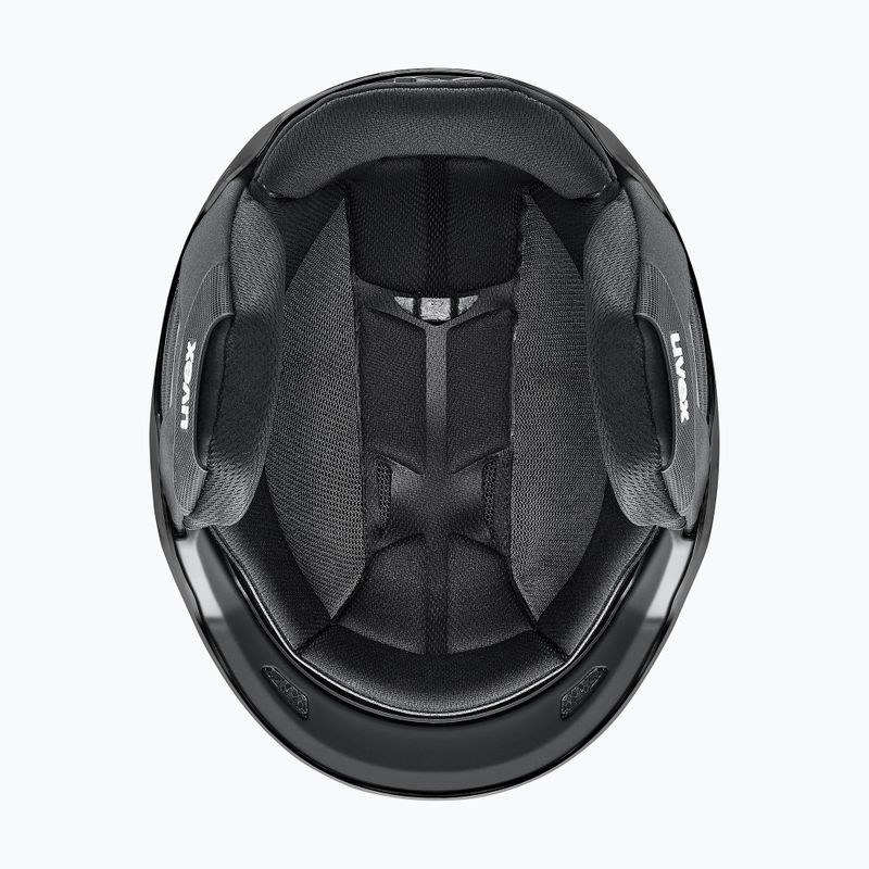 Skihelm UVEX Resolution black/electrum gradient matt 5