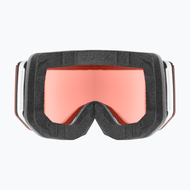 Skibrille Uvex Lace Attract FM white matt/mirror silver 10