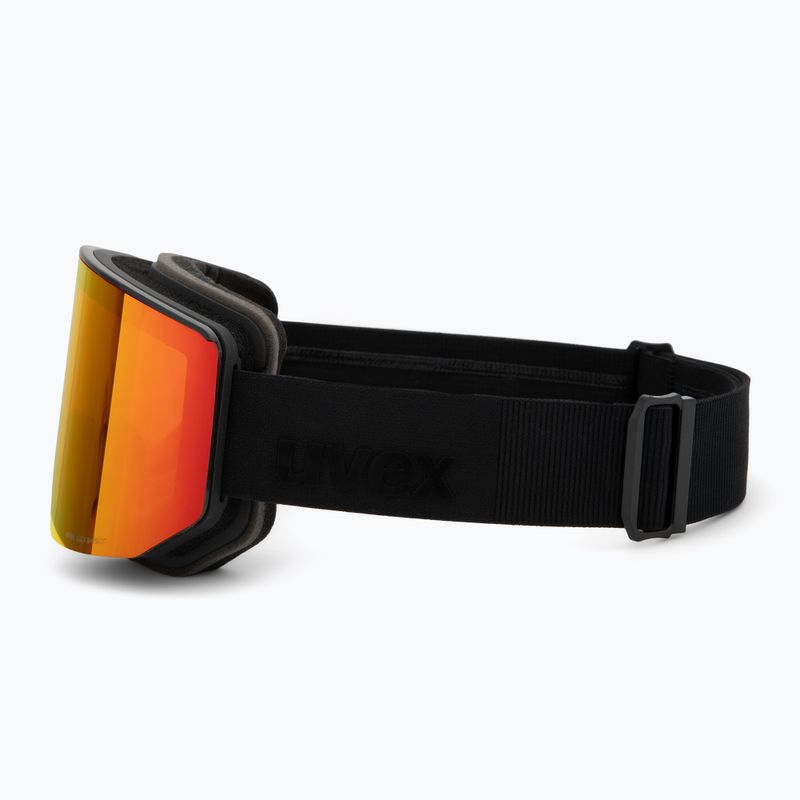 Skibrille Uvex Lace Attract FM black matt/mirror red 5