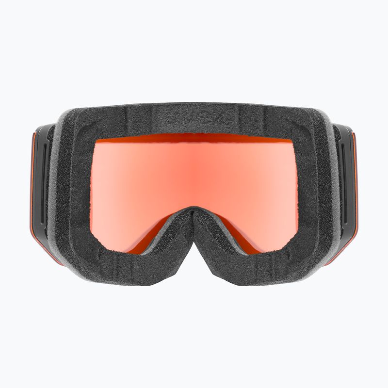 Skibrille Uvex Lace Attract FM black matt/mirror red 10