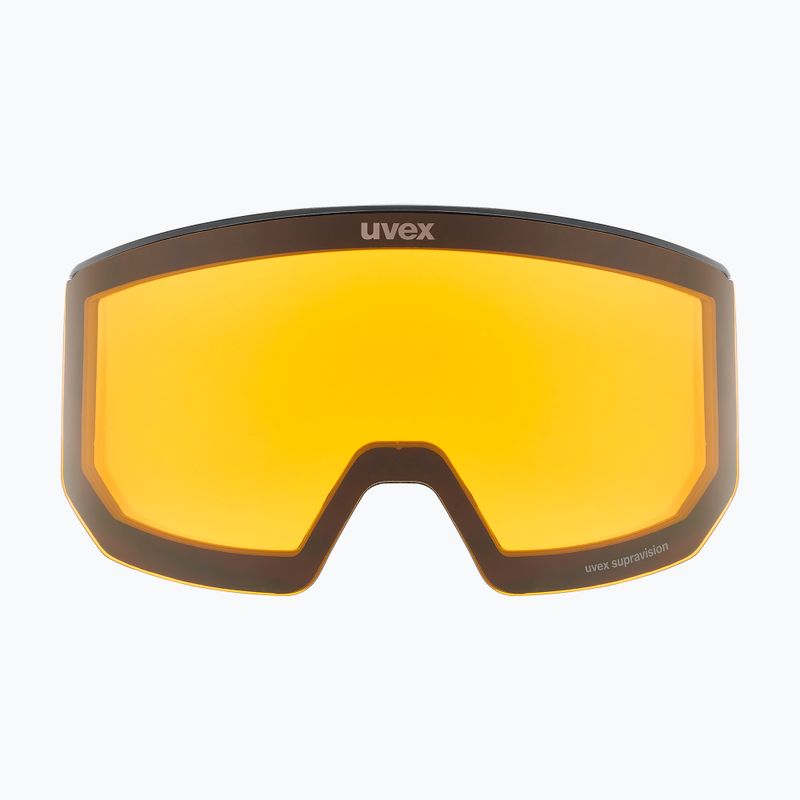 Skibrille Uvex Lace Attract FM black matt/mirror blue 8