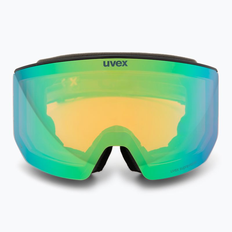 Skibrille Uvex Lace Attract FM black matt/mirror opal 3