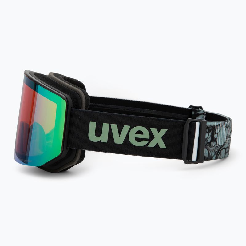 Skibrille Uvex Lace Attract FM black matt/mirror opal 5