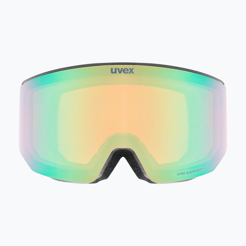 Skibrille Uvex Lace Attract FM black matt/mirror opal 8