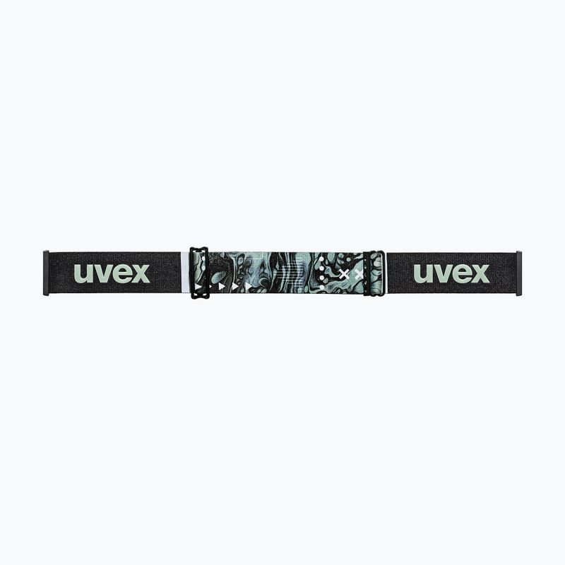 Skibrille Uvex Lace Attract FM black matt/mirror opal 11