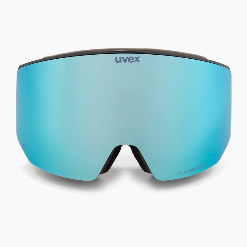 Skibrille Uvex Lace Attract FM black matt/mirror ice 3