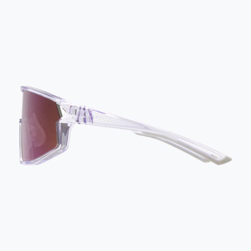 Sonnenbrille Uvex Skyryse clear purple/mirror lavender 5