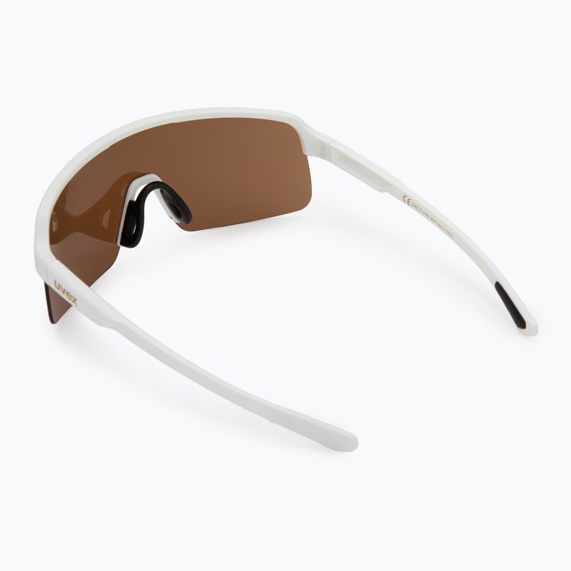 Sonnenbrille Uvex Dyrt white matt/mirror gold 2