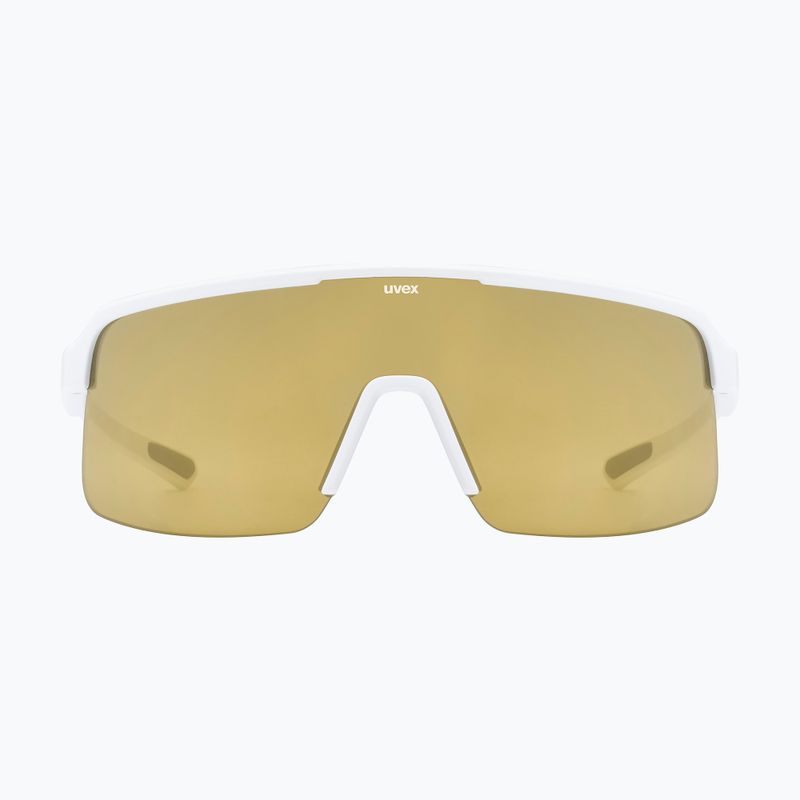 Sonnenbrille Uvex Dyrt white matt/mirror gold 2