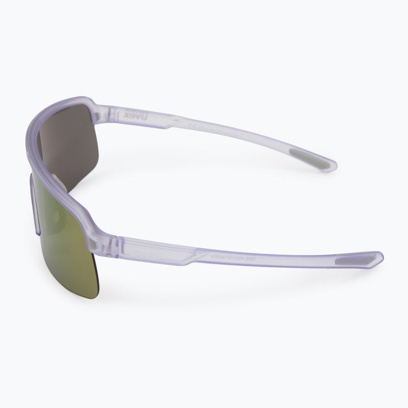 Sonnenbrille Uvex Dyrt clear purple/mirror red 4