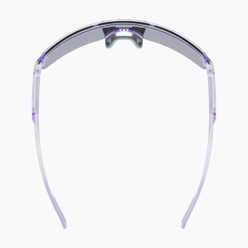 Sonnenbrille Uvex Dyrt clear purple/mirror red 4