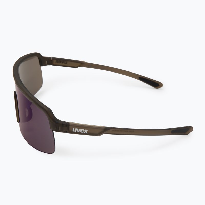 Sonnenbrille Uvex Dyrt smoke matt/mirror blue 4
