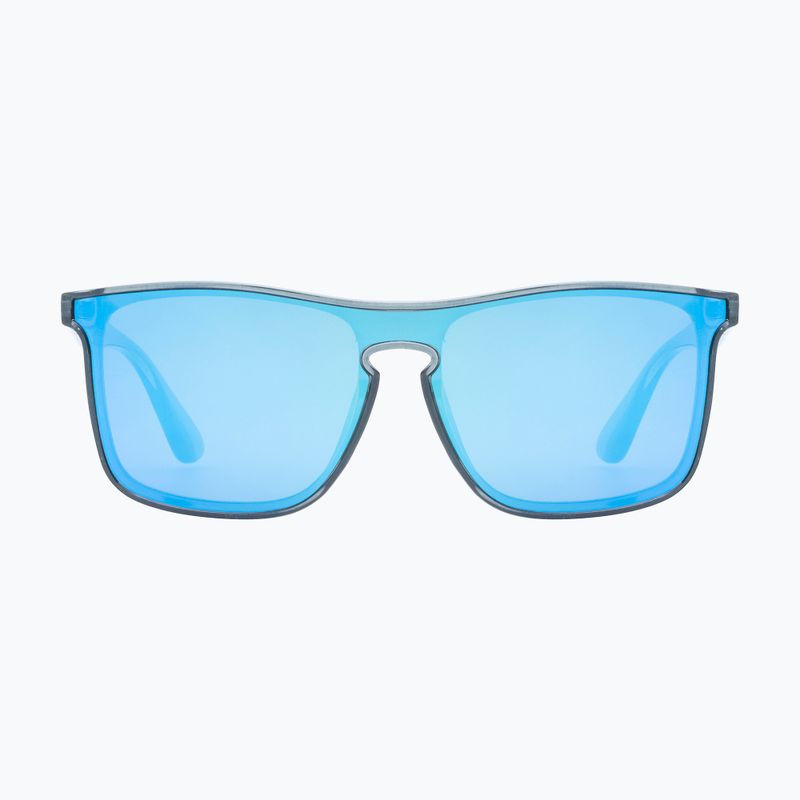 Sonnenbrille UVEX Heyday clear smoke/mirror blue 2