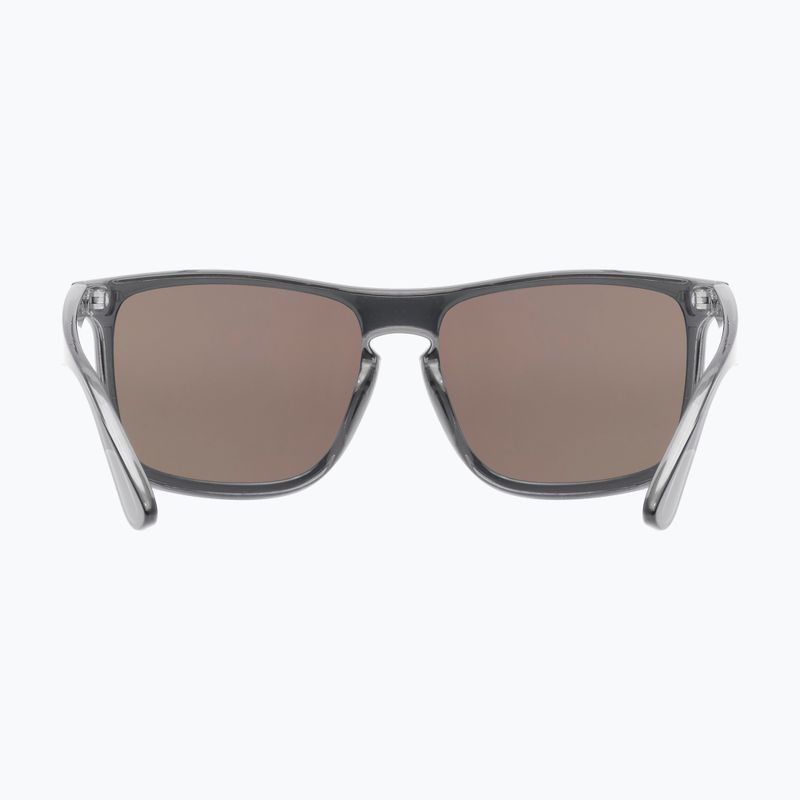 Sonnenbrille UVEX Heyday clear smoke/mirror blue 3