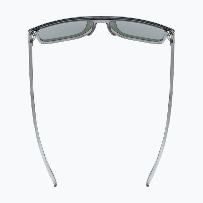 Sonnenbrille UVEX Heyday clear smoke/mirror blue 4