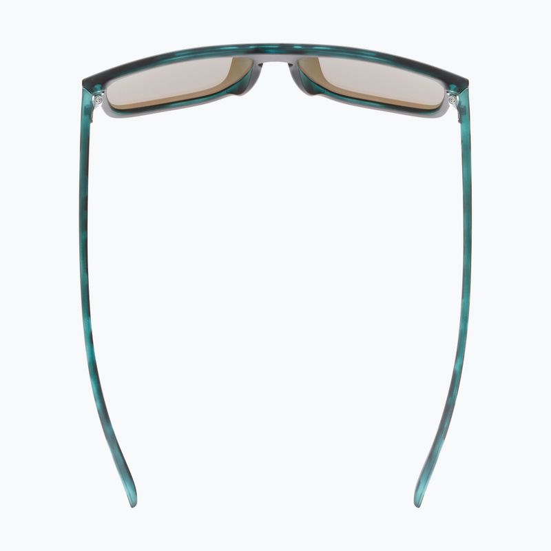 Sonnenbrille UVEX Heyday blue havanna/mirror ice blue 4