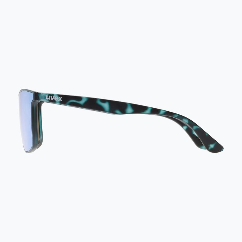 Sonnenbrille UVEX Heyday blue havanna/mirror ice blue 5