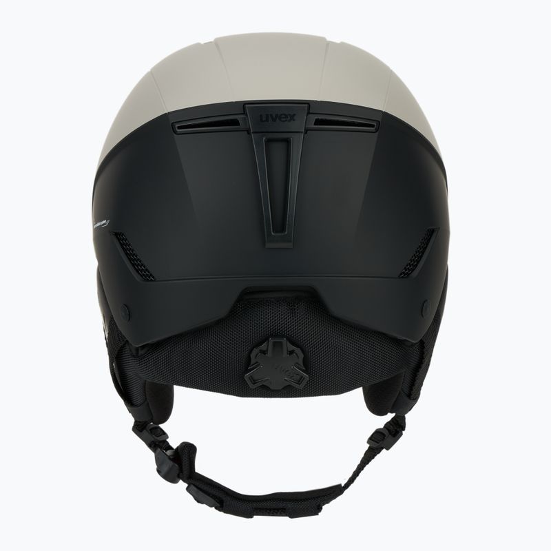 Skihelm UVEX Stance warm grey/black matt 4