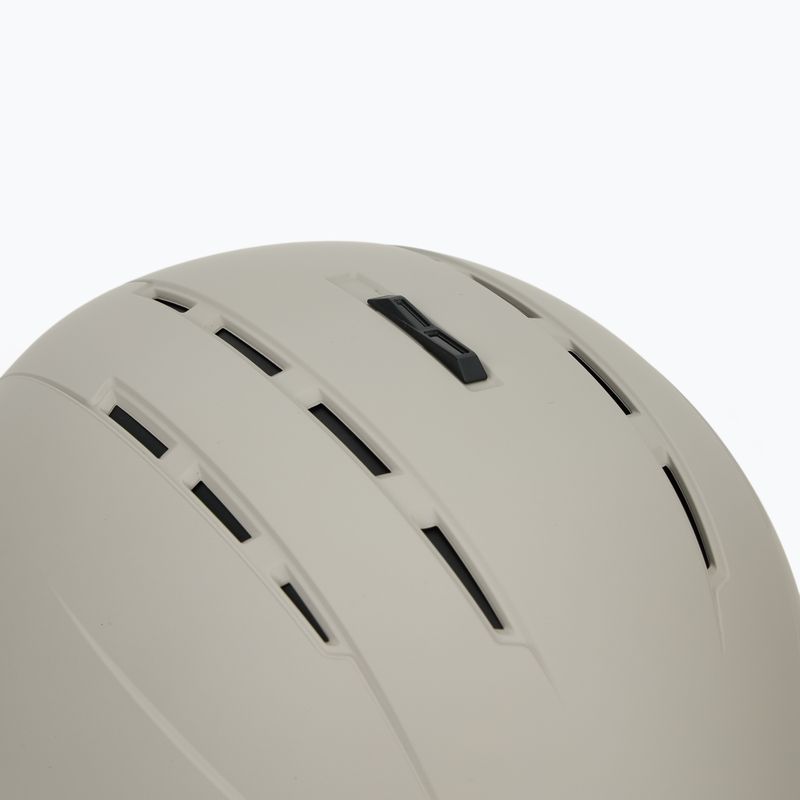 Skihelm UVEX Stance warm grey/black matt 9