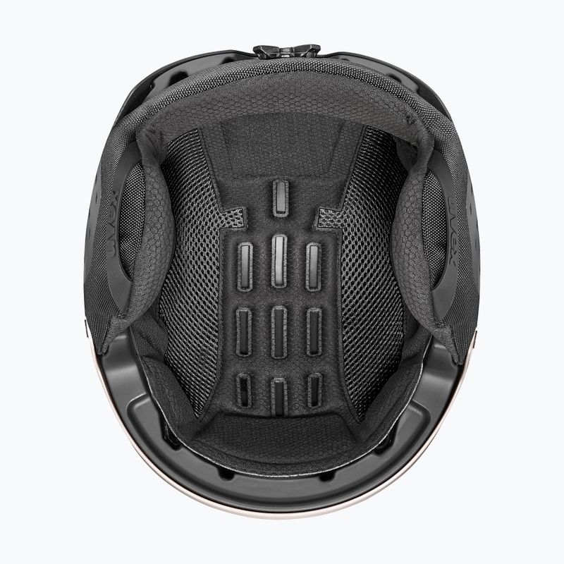 Skihelm UVEX Stance warm grey/black matt 5