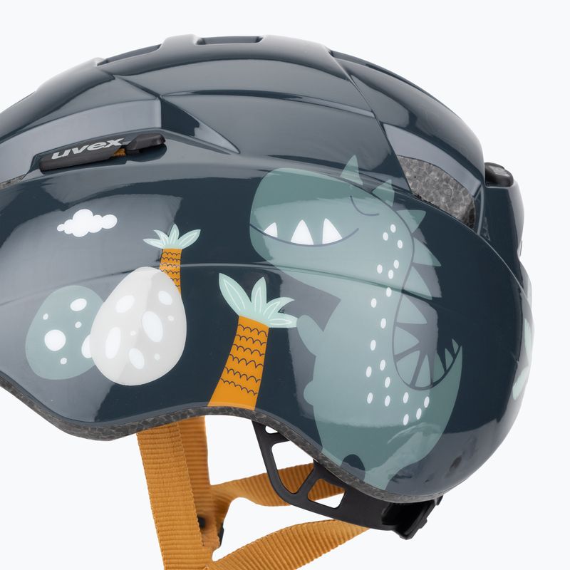 Kinder-Fahrradhelm UVEX Kid 2 dino world 7
